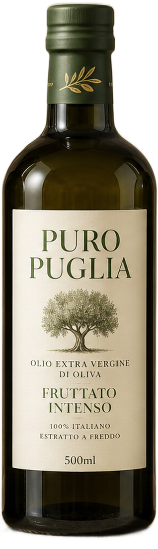 Fles Puro Puglia Fruttato Intenso, 500 ml